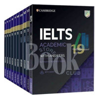 Sách Cambridge IELTS Academic Combo 10 -19 - Ôn Luyện Thi IELTS Tặng Kèm Audio - Tái bản