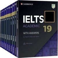Sách - Cambridge IELTS Academic Combo 10 -19 - Ôn Luyện Thi IELTS Tặng Kèm Audio, File PDF