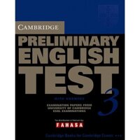 Sách - Cambridge Preliminary English Test (PET) 3