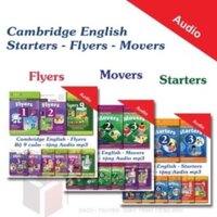 Sách - Cambridge Starters - Flyers - Movers - Tặng File nghe mp3