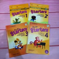 Sách Cambridge Starters 1-2-3-4 (4cuốn)