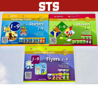 Sách - Cambridge Starters, Movers, Flyers 1-9 in gộp