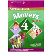 Sách - Cambridge Young Learner English Test Movers 4 SB FAHASA Reprint Edition