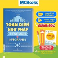 Sách - Chinh phục toàn diện Ngữ pháp tiếng Anh bằng Infographic - Tập 1 - Tặng kèm khóa học