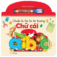 Sách - Chuẩn Bị Cho Bé Tới Trường -Chữ Cái Abc - HHB