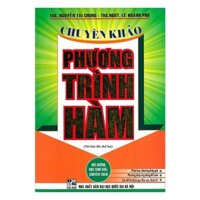 Sách - Chuyên Khảo Phương Trình Hàm