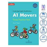 Sách - Collins A1 Movers - Tree Practice Tests - Kèm 1 MP3 (Format 2018) - NHBOOK