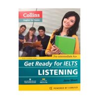 Sách - Collins English for exams get ready for ielts ( Listening , Speaking , Reading , Writing ) - Tặng kèm Bookmark