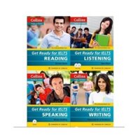 Sách- Collins - Get Ready For IELTS : Reading, Writing, Speaking, Listening (Kèm file MP3)(Combo lẻ tuỳ chọn) - NTV