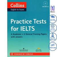 Sách - Collins Practice Tests For IELTS (Kèm CD) - NHBOOK