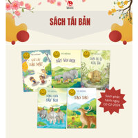 Sách - Combo 05 cuốn của tác giả Vũ Hùng: Con Cu li của tôi; Sống giữa bầy voi; Sao sao: Bầy voi đen; Giữ lấy bầu mật