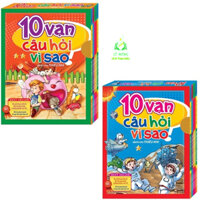 Sách- Combo 10 Cuốn Sách 10 Vạn Câu Hỏi Vì Sao Hộp 1  Hộp 2