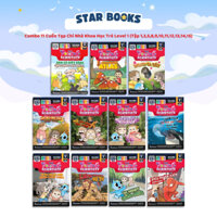 Sách - Combo 11 Cuốn Tạp Chí Nhà Khoa Học Trẻ Level 1 (Tập 1,3,5,8,9,10,11,12,13,14,15)
