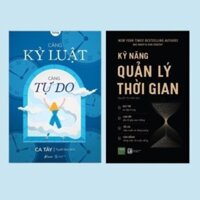Sách- Combo 2: Càng kỷ luật càng tự do + Kỹ năng quản lý thời gian -T11 (Có lẻ)