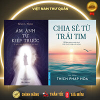 Sách - Combo 2 cuốn - Ám ảnh từ kiếp trước (Thái Hà) + Chia sẻ từ trái tim (First News - Trí Việt)