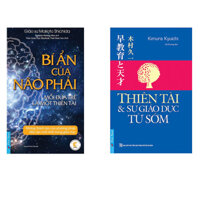 Sách - Combo 2 Cuốn Bí Ẩn Của Não Phải + Thiên Tài Và Sự Giáo Dục Từ Sớm