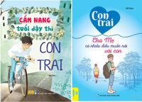 Sách - Combo 2 cuốn Cẩm Nang Tuổi Dậy Thì Con Trai và Con Trai Cha Mẹ Có Nhiều Điều Muốn Nói Với Con - ndbooks