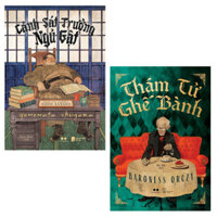 Sách - Combo 2 cuốn Cảnh Sát Trưởng Ngủ Gật + Thám Tử Ghế Bành - AZ