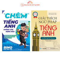 Sách- Combo 2 cuốn chém tiếng anh không cần động não và Giải thích ngữ pháp tiếng anh Mai Lan Hương