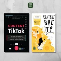 Sách - Combo 2 Cuốn : Content Bạc Tỷ + Content Tiktok