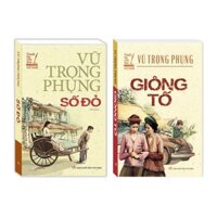 Sách - Combo 2 cuốn Danh tác văn học Việt Nam - Số đỏ ( bìa mềm) + Giông Tố (tái bản bìa mềm)