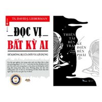 Sách Combo 2 Cuốn: Đọc Vị Bất Kỳ Ai – Để Không Bị Lừa Dối Và Lợi Dụng + Thiên Tài Bên Trái, Kẻ Điên Bên Phải
