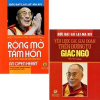 Sách - Combo 2 Cuốn Đức Đạt - Lai Lạc - Ma XIV: Rộng Mở Tâm Hồn + Yếu Lược Các Giai Đoạn Trên Đường Tu Giác Ngộ