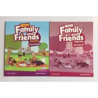 Sách- (Combo 2 cuốn) Family and Friends Starter - 2nd Edition (SB + WB)