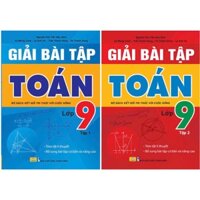 Sách - Combo 2 Cuốn Giải Bài Tập Toán 9 - Bộ Sách Kết Nối Tri Thức Với Cuộc Sống - ndbooks
