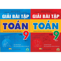 Sách - Combo 2 Cuốn Giải Bài Tập Toán 9- Bộ Sách Kết Nối Tri Thức Với Cuộc Sống - ndbooks #huongbook