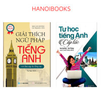 Sách - Combo 2 Cuốn: Giải Thích Ngữ Pháp Tiếng Anh ( Mai Lan Hương ) + Tự học tiếng anh cấp tốc (Trí Việt)