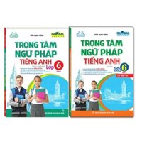 Sách - Combo 2 cuốn GLOBAL SUCCESS Trọng tâm ngữ pháp tiếng Anh lớp 6