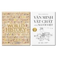 Sách - Combo 2 cuốn Lịch sử thế giới + Văn minh vật chất của người Việt - ZenBooks