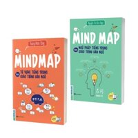 Sách - Combo 2 cuốn Mind Map Từ Vựng / Ngữ Pháp Tiếng Trung Theo Giáo Trình Hán Ngữ lẻ tùy chọn - MC278