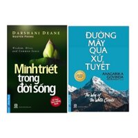 Sách Combo 2 cuốn: Minh Triết Trong Đời Sống + Đường Mây Qua Xứ Tuyết