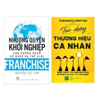 Sách Combo 2 Cuốn: Nhượng Quyền Khởi Nghiệp + Tạo Dựng Thương Hiệu Cá Nhân