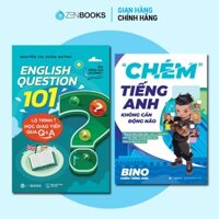 Sách - Combo 2 cuốn: Sách Giao Tiếp Từ Cơ Bản Đến Chém Tiếng Anh Không Cần Động Não - Zenbooks