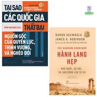Sách - Combo 2 cuốn :  Tại Sao Các Quốc Gia Thất Bại và Hành Lang Hẹp - TRE
