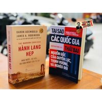 Sách - (Combo 2 cuốn) Tại Sao Các Quốc Gia Thất Bại - Hành Lang Hẹp - NXB Trẻ