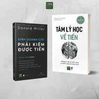 Sách - Combo 2 cuốn Tâm lý học về tiền  Kinh doanh giỏi phải kiếm được tiền - 1980Books