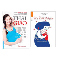 Sách Combo 2 Cuốn: Thai Giáo - Phương Pháp Khoa Học Dạy Con Từ Trong Bụng Mẹ + Mẹ Nhật Thai Giáo