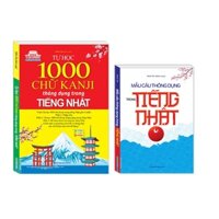 Sách - Combo 2 cuốn Tự học 1000 chữ KANJI thông dụng trong tiếng Nhật + Mẫu câu thông dụng trong tiếng Nhật