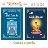 Sách - Combo 2 quyển Kinh sám hối và Kinh Dược sư