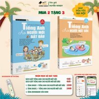 Sách Combo 2 Tiếng Anh cho người bắt đầu và Tiếng Anh cho người mất gốc - Tặng kèm khoá học Hitbooks