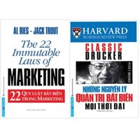 Sách - Combo 22 Quy Luật Bất Biến Trong Marketing + Những Nguyên Lý Quản Trị Bất Biến Mọi Thời Đại -FNB