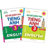 Sách - Combo 2C Bộ đề kiểm tra tiếng Anh lớp 3 (T1+T2)