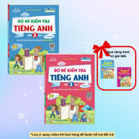 sách - combo 2c GLOBAL SUCCESS - Bộ đề kiểm tra tiếng Anh lớp 3 tập 1+2 - Có đáp án