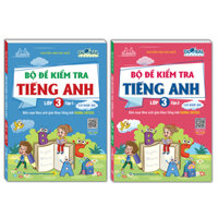 sách - combo 2c GLOBAL SUCCESS - Bộ đề kiểm tra tiếng Anh lớp 3 tập 1+2 - Có đáp án