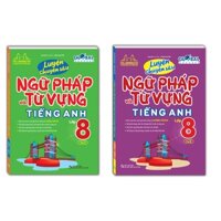 Sách - Combo 2c - GLOBAL SUCCESS - Luyện chuyên sâu ngữ pháp và từ vựng tiếng anh lớp 8