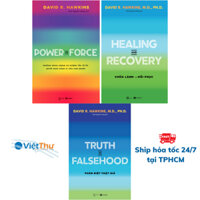 Sách - Combo 3 cuốn của David R. Hawkins: Power vs Force + Healing & Recovery + Truth vs Falsehood (TH)